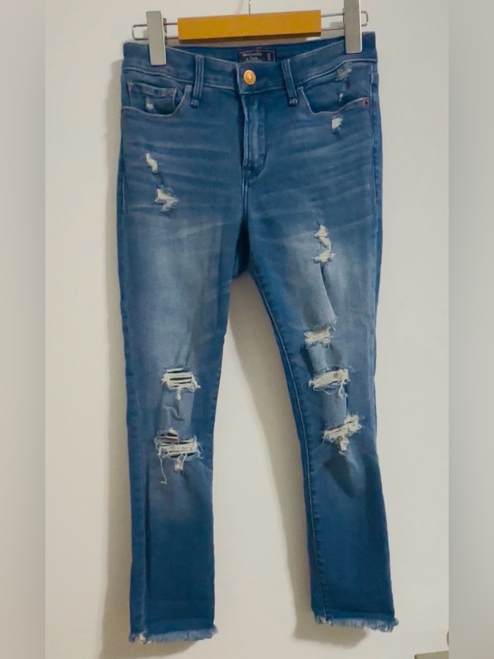 Abercrombie & Fitch Y2K Low Rise Capri Jeans - 25 / 0S